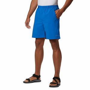 Columbia Pantalones Cortos PFG Backcast III™ Water Hombre Azules (537UJPTAM)